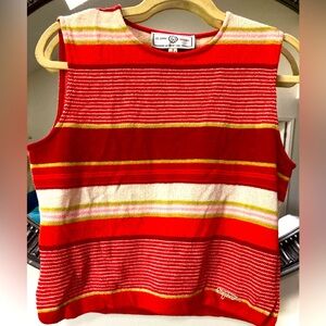 St John Sport Sweater Tank Size Small